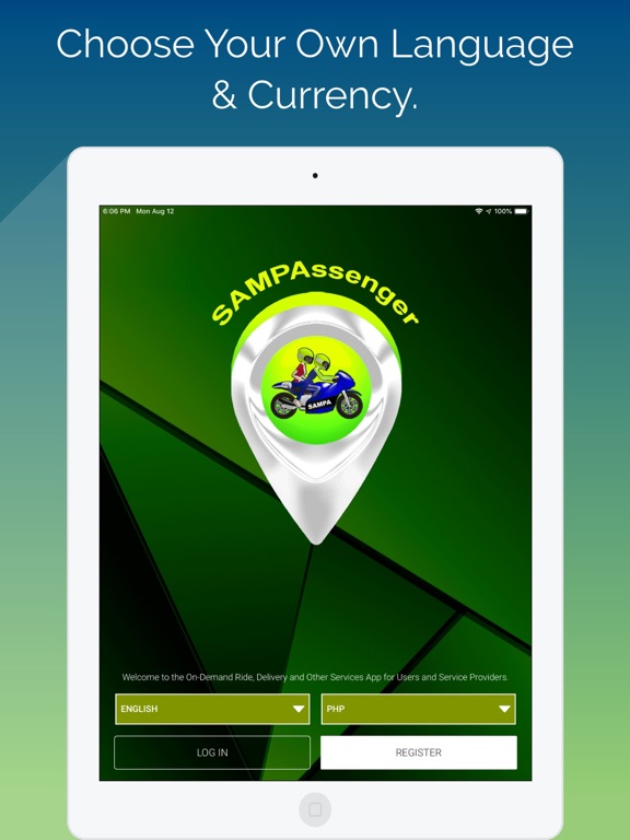 SAMPA! iPad screenshot 1 - Travel app