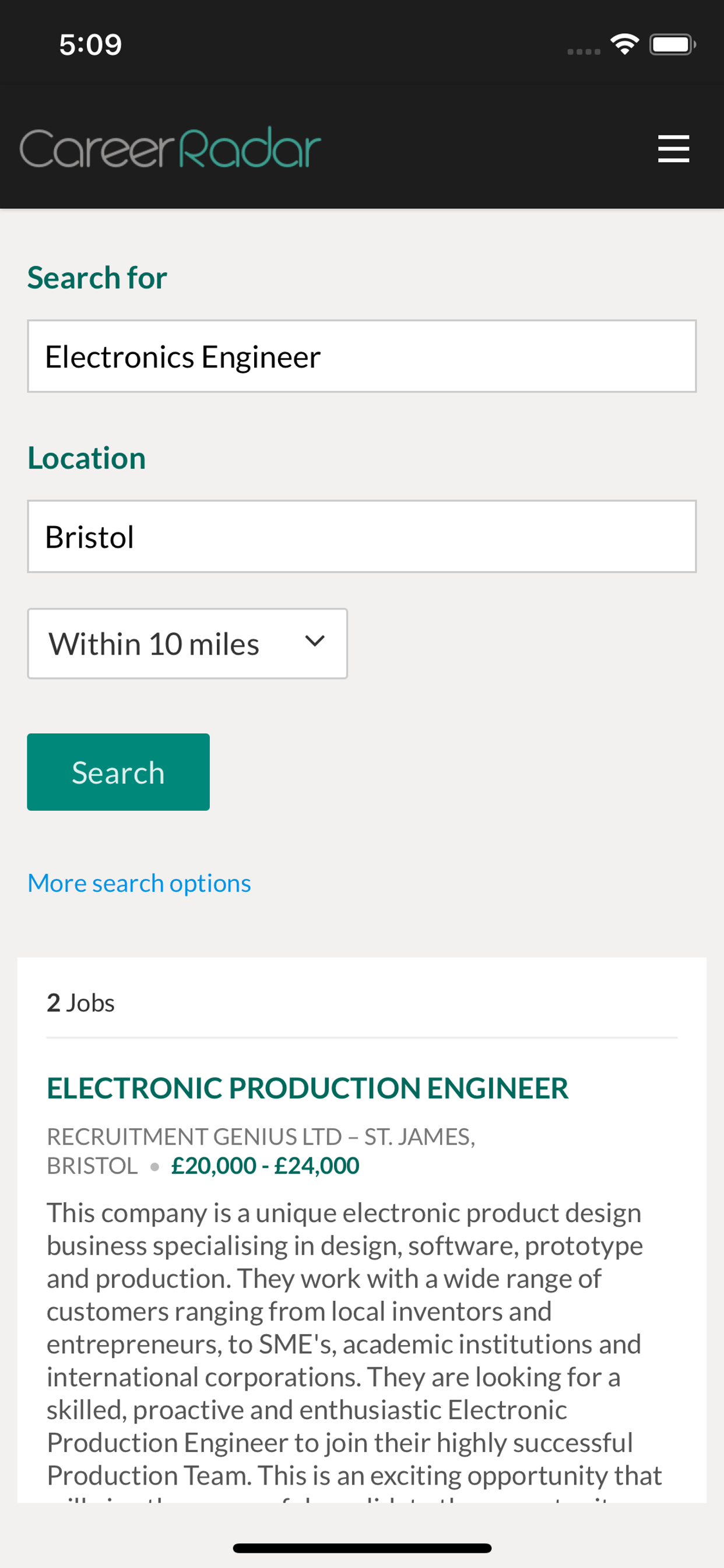 Career Radar screenshot 4