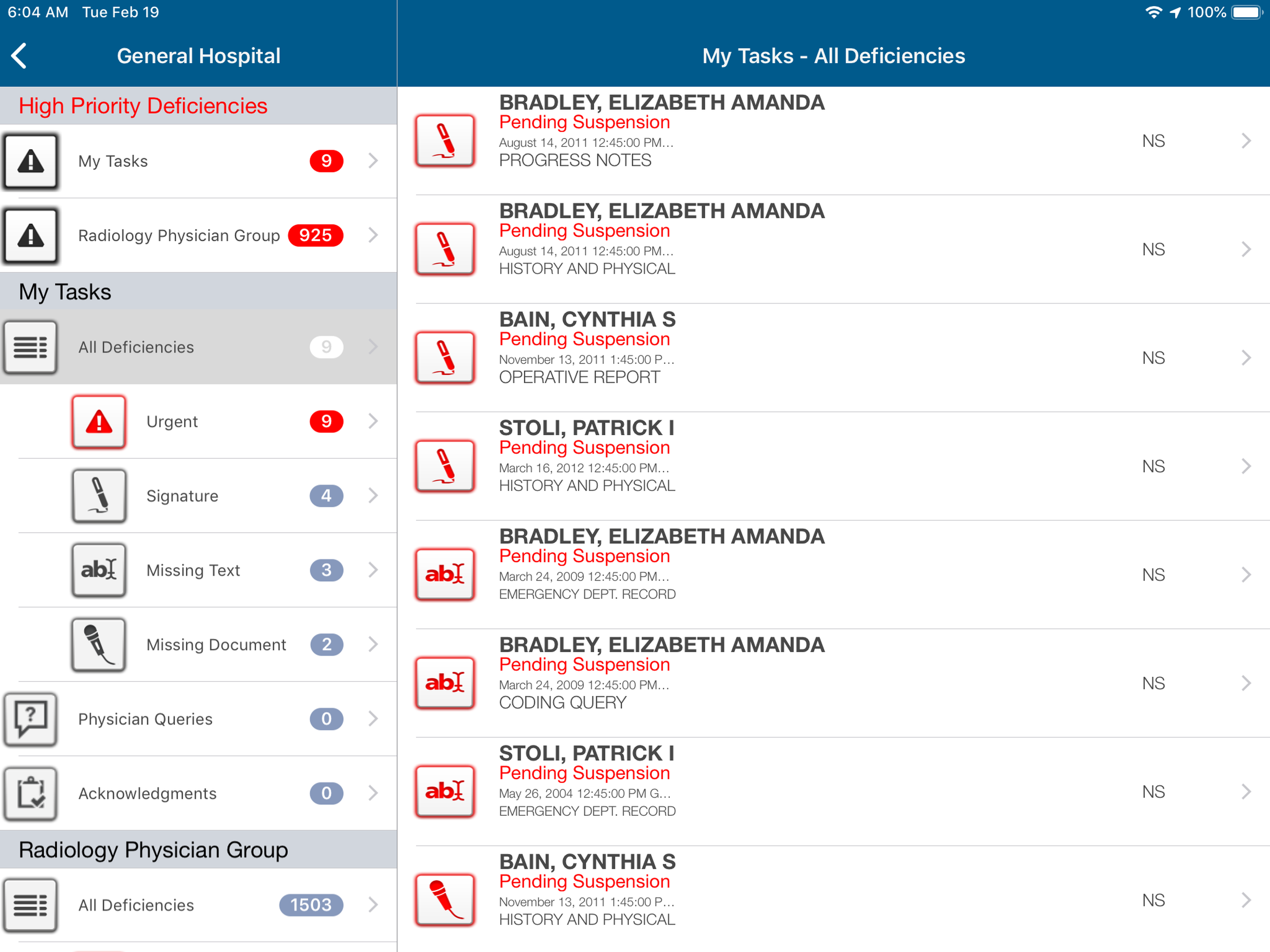 OneContent™ Mobile Deficiency screenshot 9