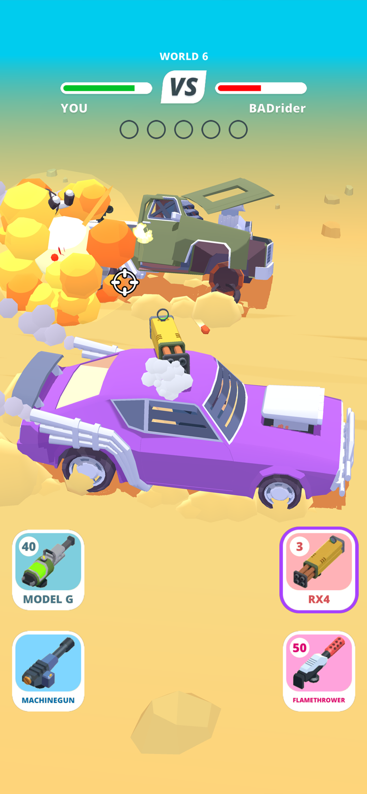 Desert Riders - Wasteland Cars screenshot 1