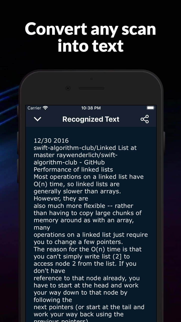 iPhone screenshot