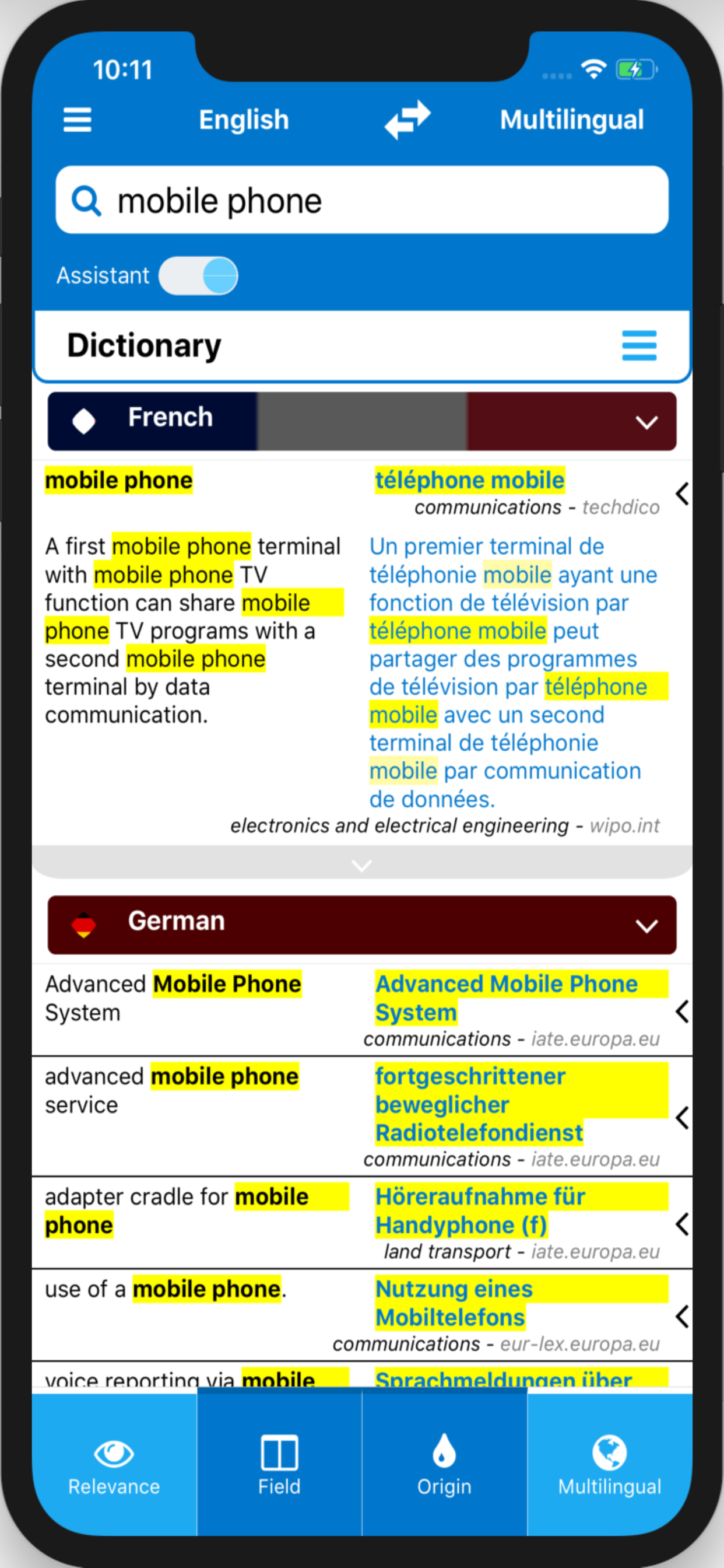 Technical Translation Techdico screenshot 7
