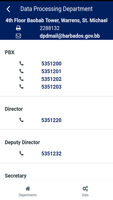 How to cancel & delete Barbados Government Directory from iphone & ipad 3