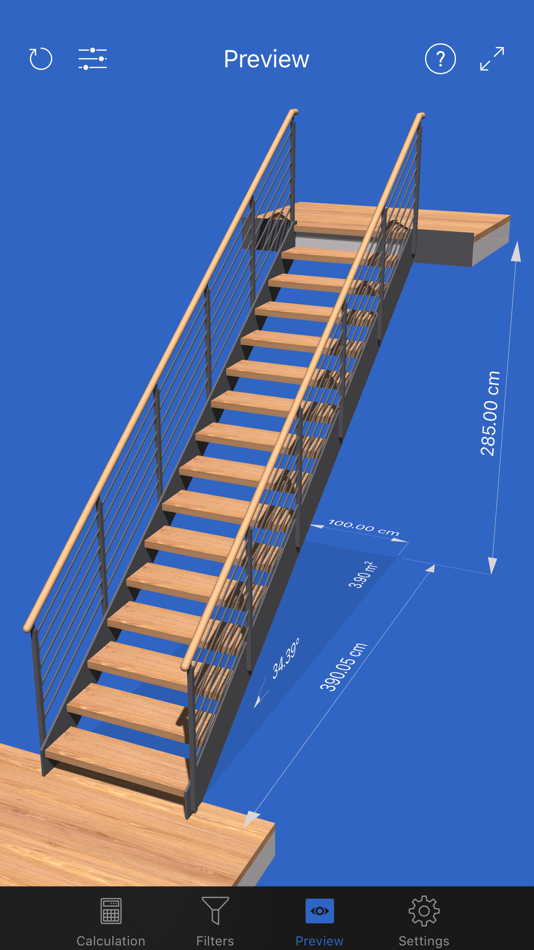#4. Visual Stair Calc (iOS) 由: Dariusz Kalita