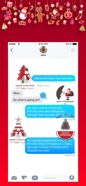 100 Christmas Stickers. Emojis(圖3)-速報App