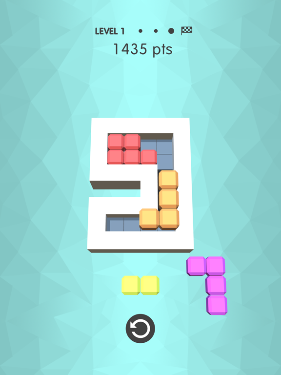 Screenshot #6 pour Block Fit 3D