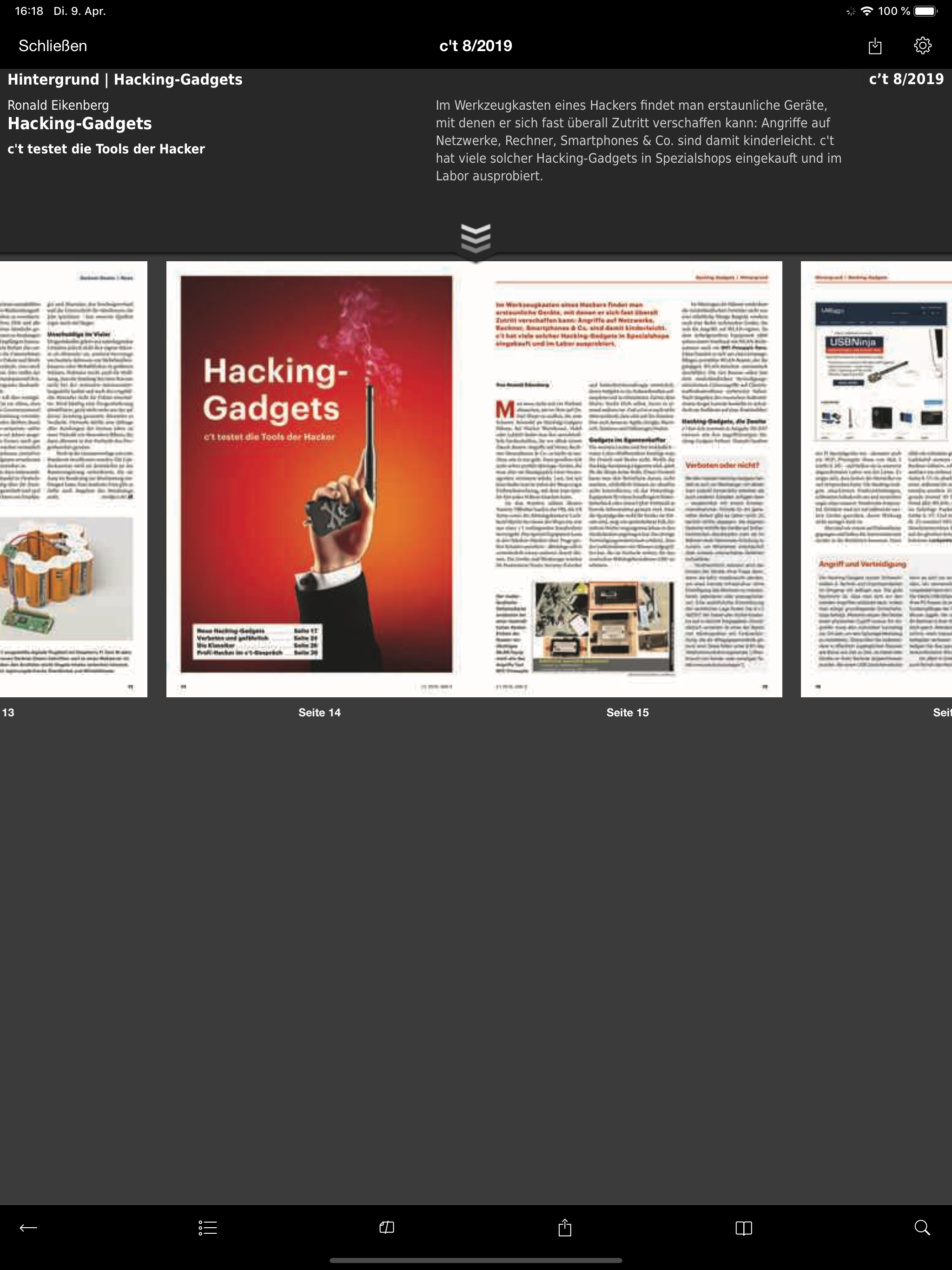 c’t Magazin screenshot 11