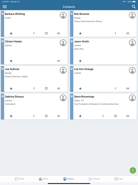 Coins mCRM iPad screenshot 5 - Business app