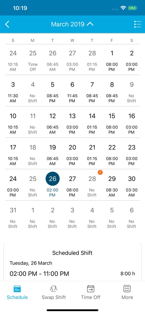 Blue Yonder Workforce - Business App | MWM