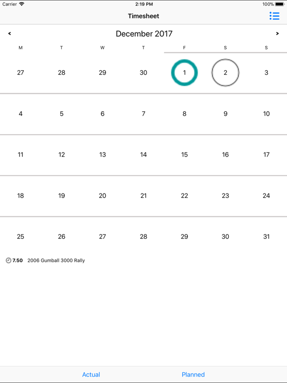 Screenshot #4 pour Paprika Timesheet