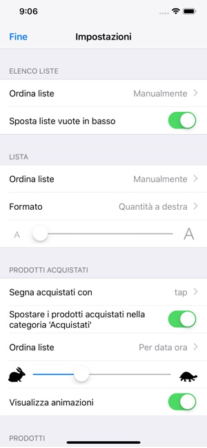 ShoppingList (Lista spesa) su App Store