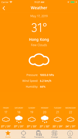 Hong Kong Map and Travel Guide screenshot