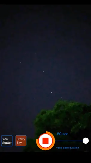 Capture d'écran de SlowlyCam sur iPhone 6