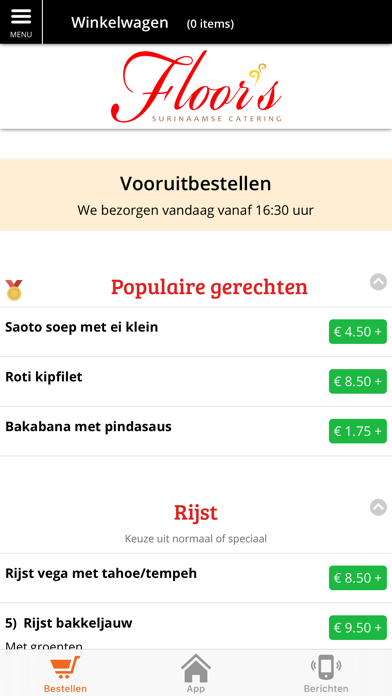 Screenshot #1 pour Floors Catering