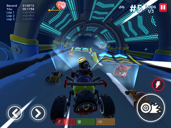 Starlit On Wheels: Super Kart iPad app afbeelding 7