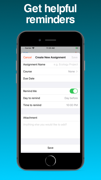 Trackr - Manage Assignments screenshot 4