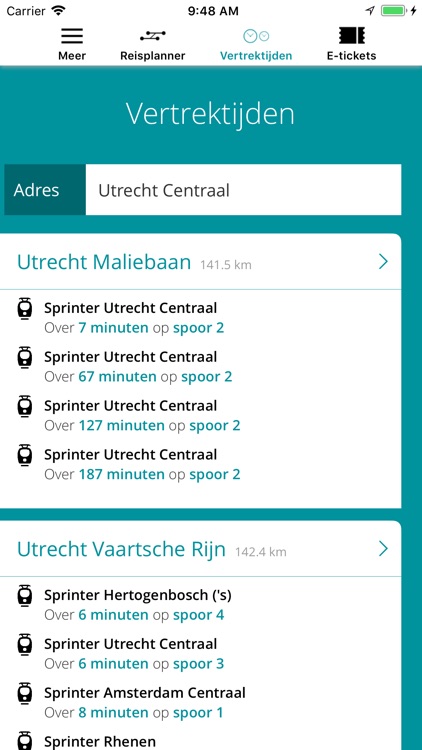Arriva E-tickets screenshot-3