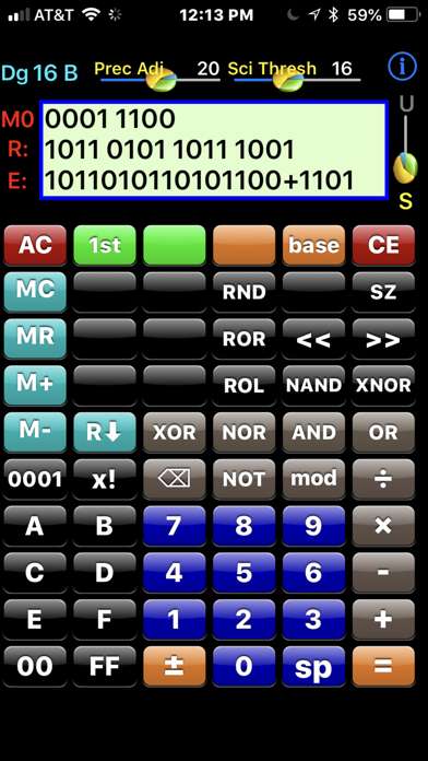 Scientific Calculator DES-38D Screenshot