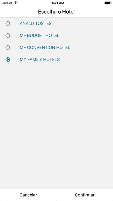 Minha Gestão de Recepção Screenshot