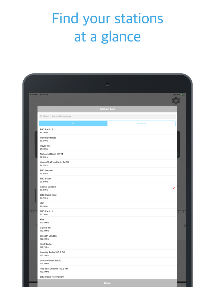 Radicast US Pro - FM Radio App