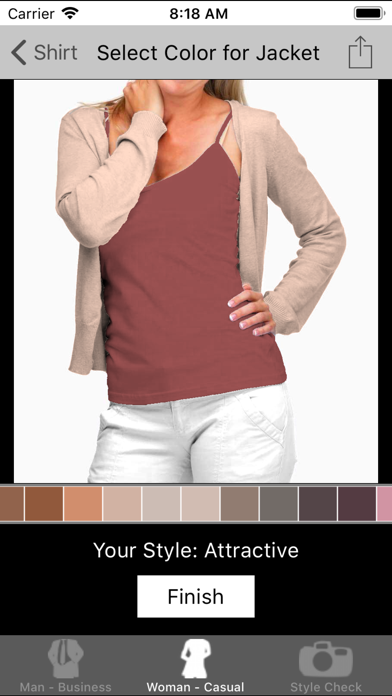 Dress Guide - Color Matching Screenshot