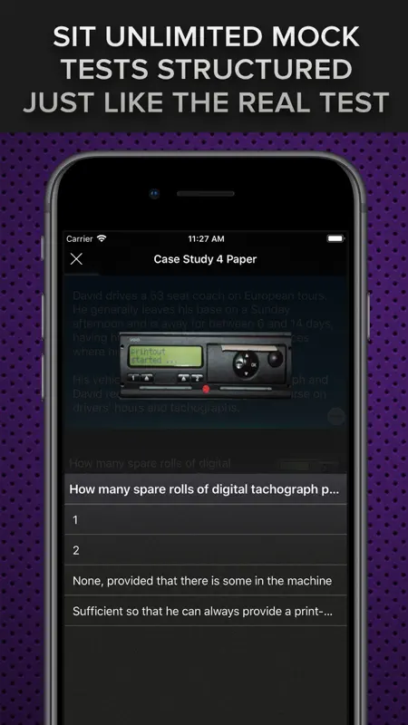 Driver CPC Case Studies Test screenshot 6 of 10