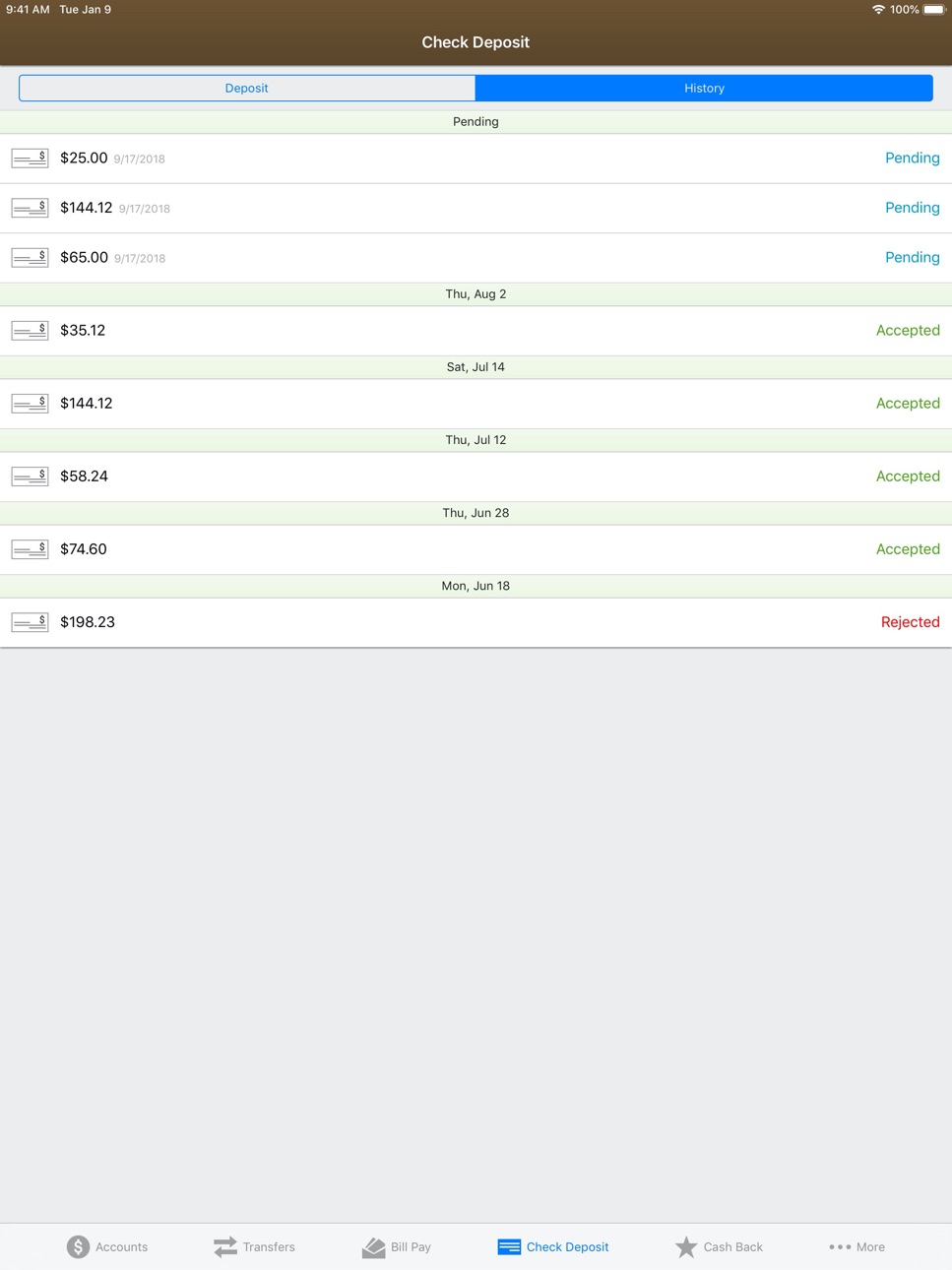 iPad screenshot