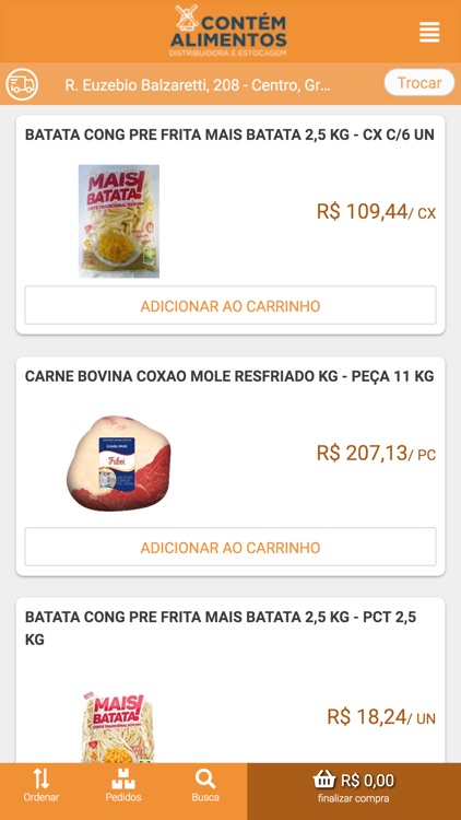 Contém Alimentos