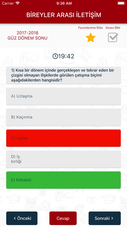Anadolu AÖS Sorular screenshot-4