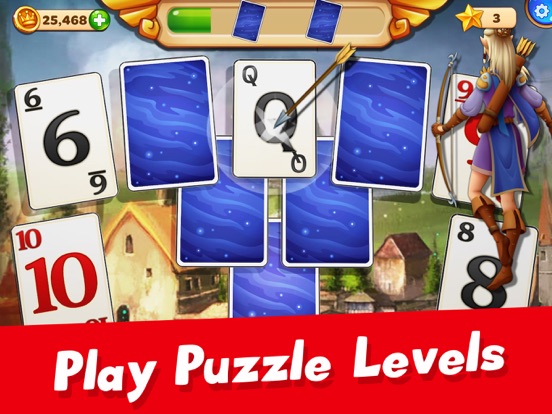 Solitaire: Arthur's Tale iPad screenshot 4 - Games app