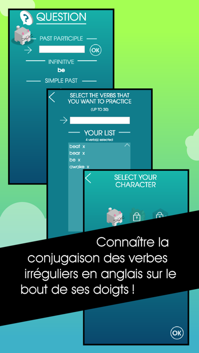 Irregular Verbs Challenge screenshot 3