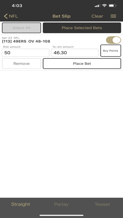 Peppermill Sports Screenshot