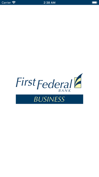 First Federal Bank NC Business Screenshot
