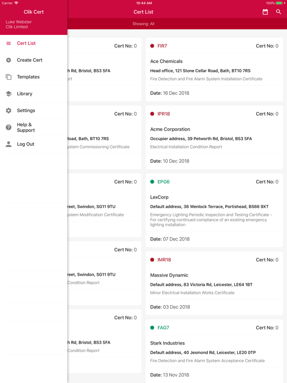 Screenshot #5 pour Clik Cert Electrical