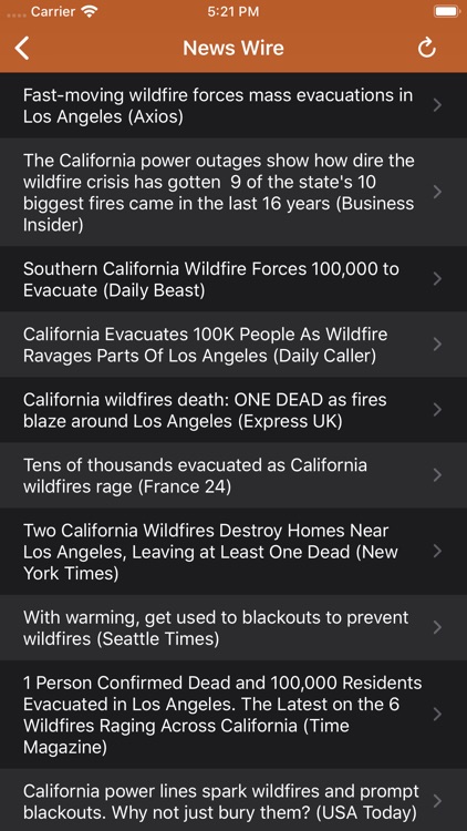 Wildfire Info screenshot-4
