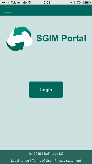 SGIM Portal Screenshot