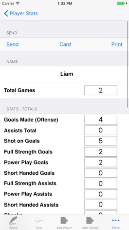 Game screenshot Hockey Player Tracker Logbook hack