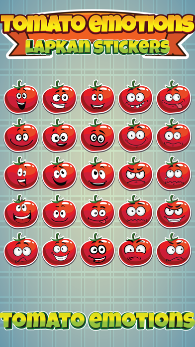 Screenshot #1 pour Sticker Me: Tomato Emotion