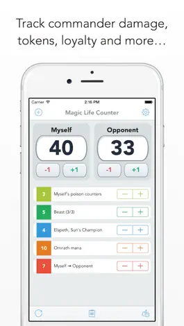 Game screenshot Magic Life Counter apk