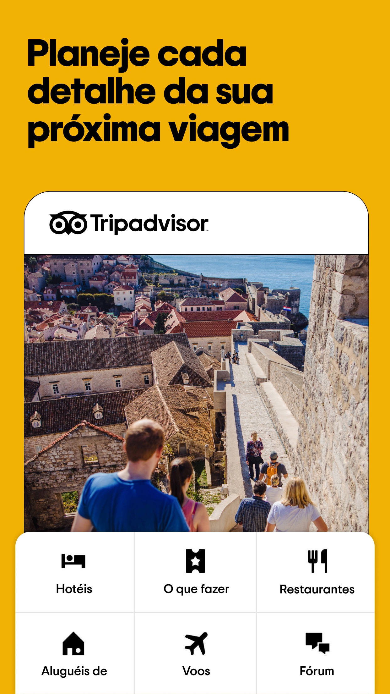 Screenshot do app Tripadvisor Hotéis, Voos