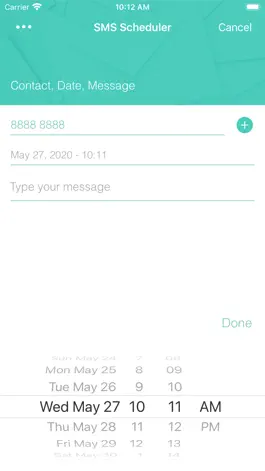 Game screenshot sms scheduler-SMS reminder hack