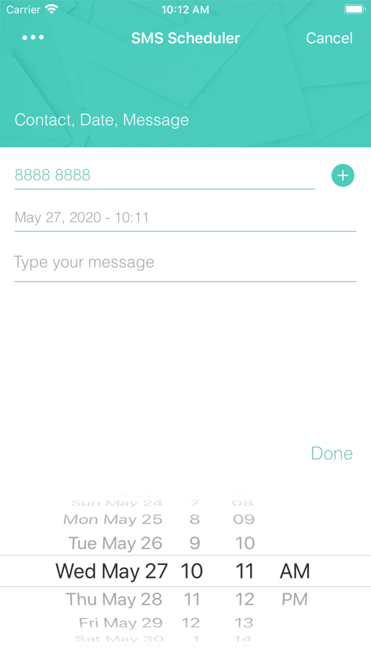 #3. sms scheduler-SMS reminder (iOS) بواسطة: Chen Hefu