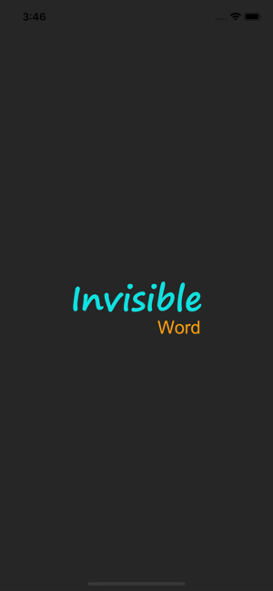 InvisibleWord