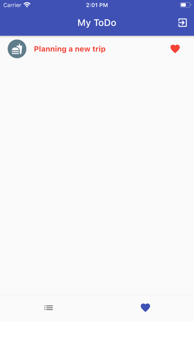 Screenshot #2 pour My ToDo apps