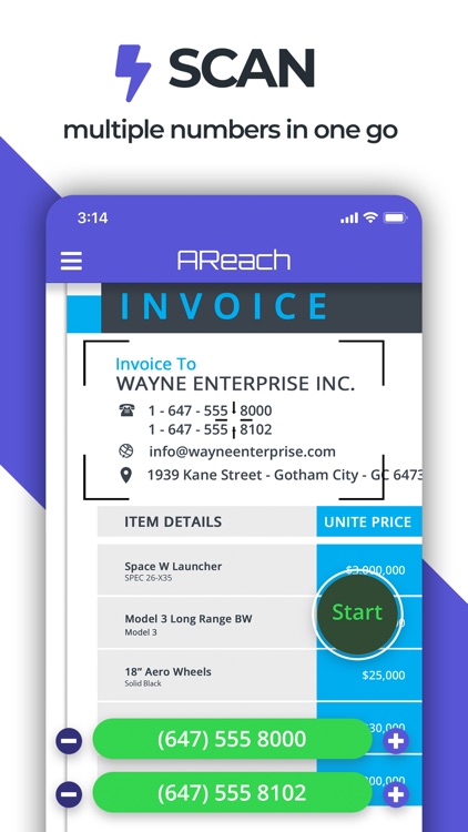 AReach: Scan to Call screenshot-3