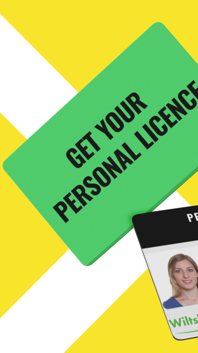 The Personal Licence App Screenshot