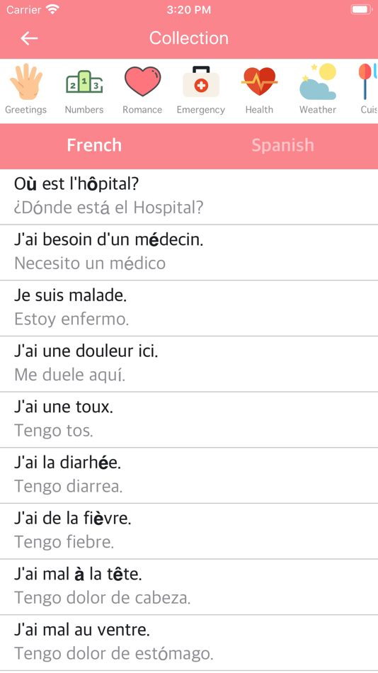 French Spanish Dictionary - 1.0 - (iOS)