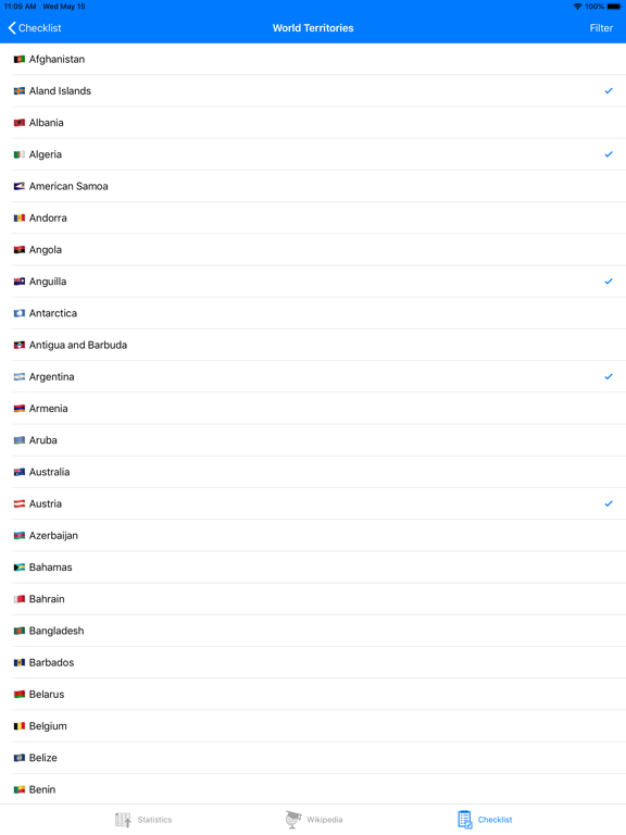 Screenshot #6 pour List of Countries - Atlas App