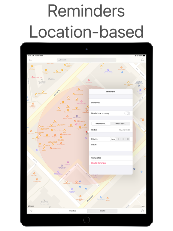 Maps+ iPad screenshot 3 - Navigation app