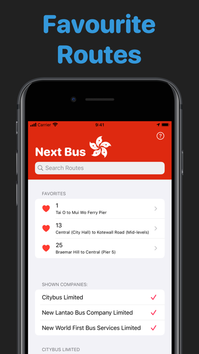Next Bus Hong Kong screenshot 3